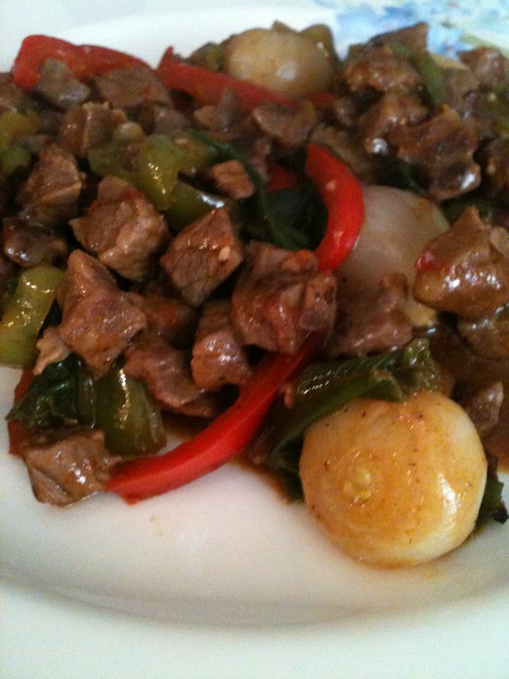 SOYA SOSLU BİBERLİ DANA ETİ Nurlumutfakta